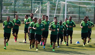 Τα κλικ από την τελευταία προπόνηση