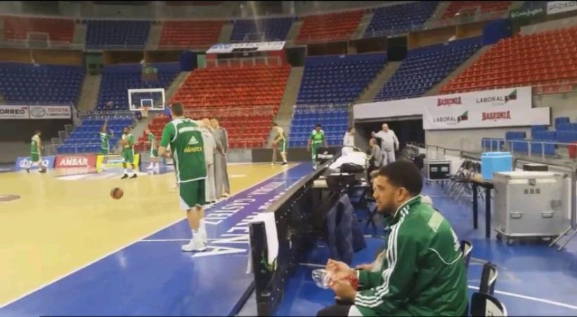 Προπόνηση Παναθηναϊκού στη Βασκονία! (video)