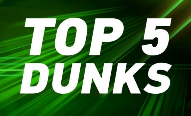 Top 5 «πράσινα» καρφώματα (vid)