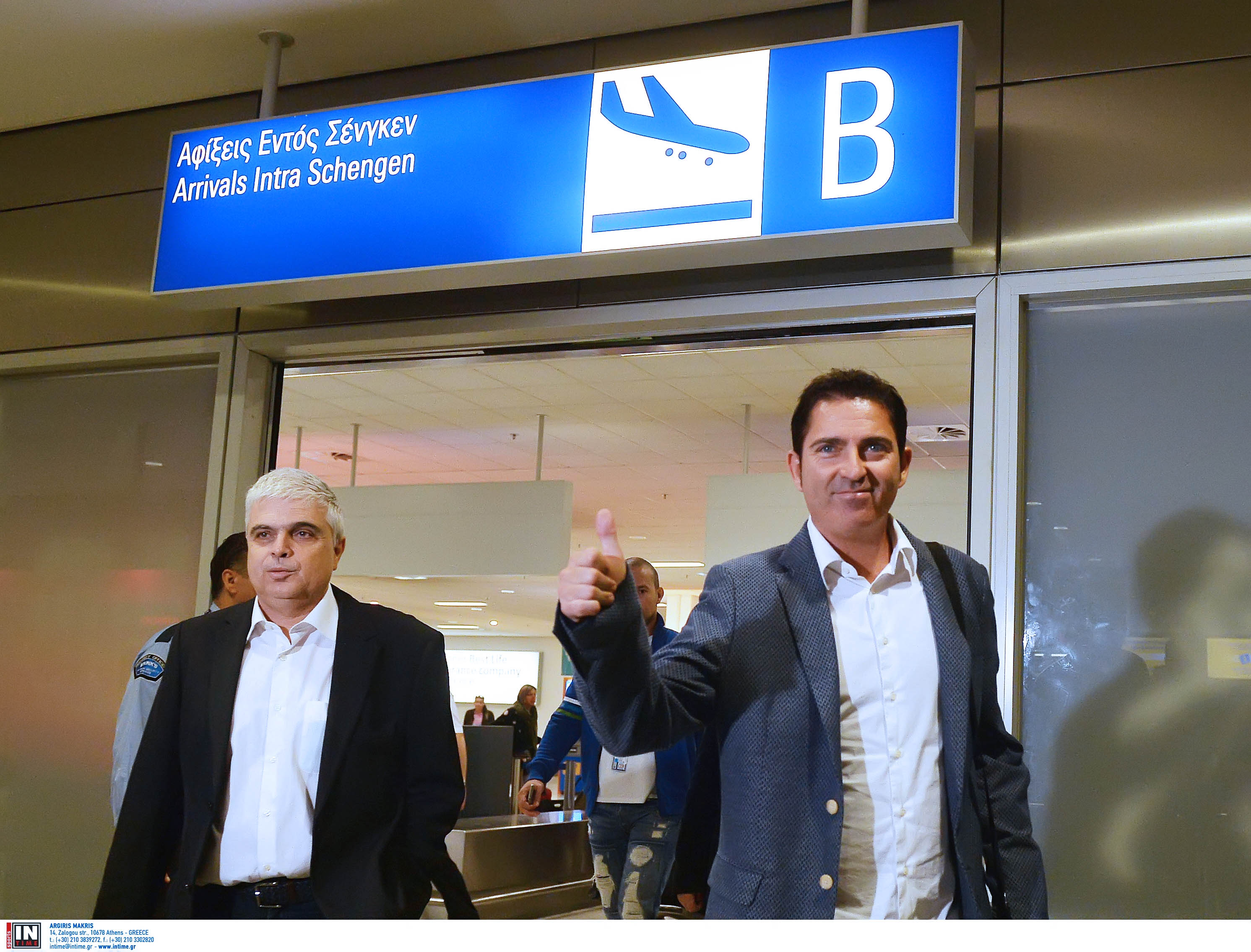 Η άφιξη του Πασκουάλ σε... κλικ (pics)