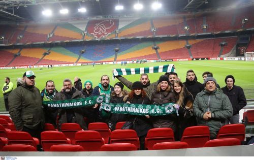 Έκαναν... Λεωφόρο το αεροπλάνο οι πράσινοι πιστοί! (vid)