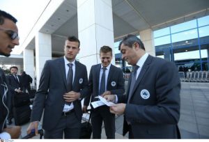 Η αναχώρηση του Παναθηναϊκού για Ολλανδία [vids-pics]
