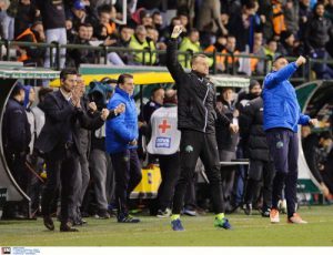 "Ξέσπασε" ο πάγκος του Παναθηναϊκού στο γκολ!