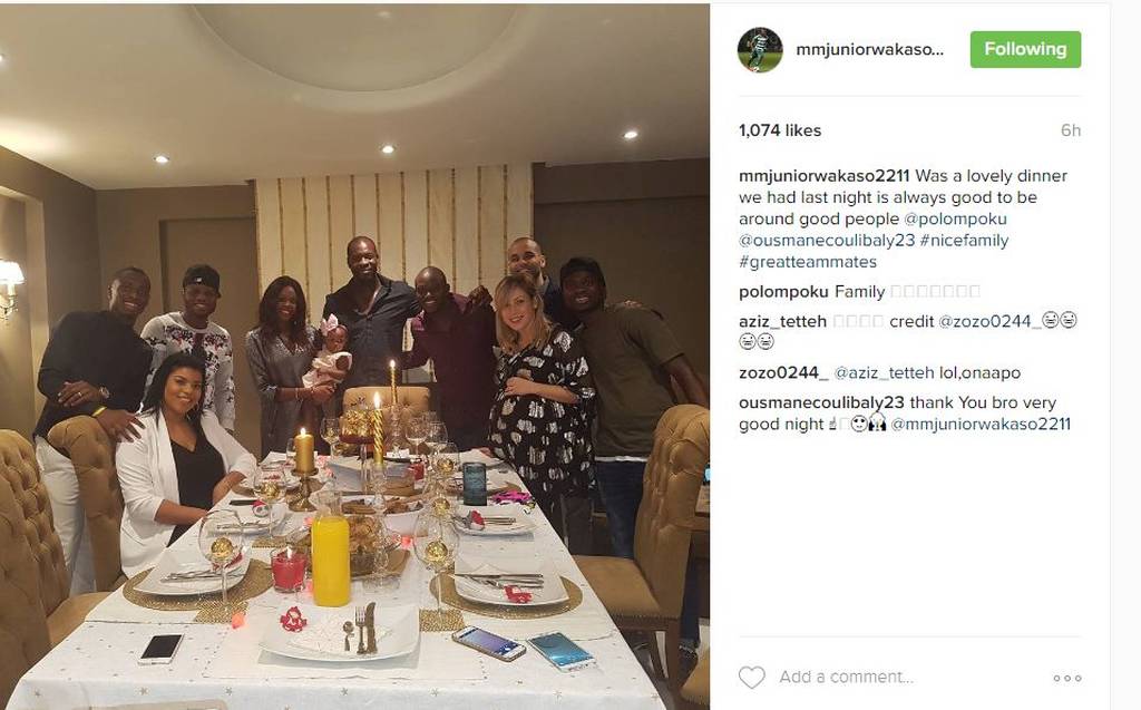 Το δείπνο των παικτών του Παναθηναϊκού (pic)