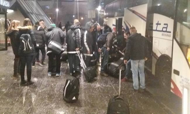 Έφτασε Βελιγράδι ο Παναθηναϊκός! (pic)