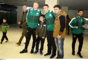 Η άφιξη του Παναθηναϊκού στα Χανιά (pics)