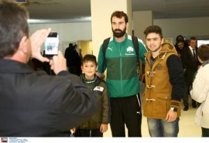 Η άφιξη του Παναθηναϊκού στα Χανιά (pics)