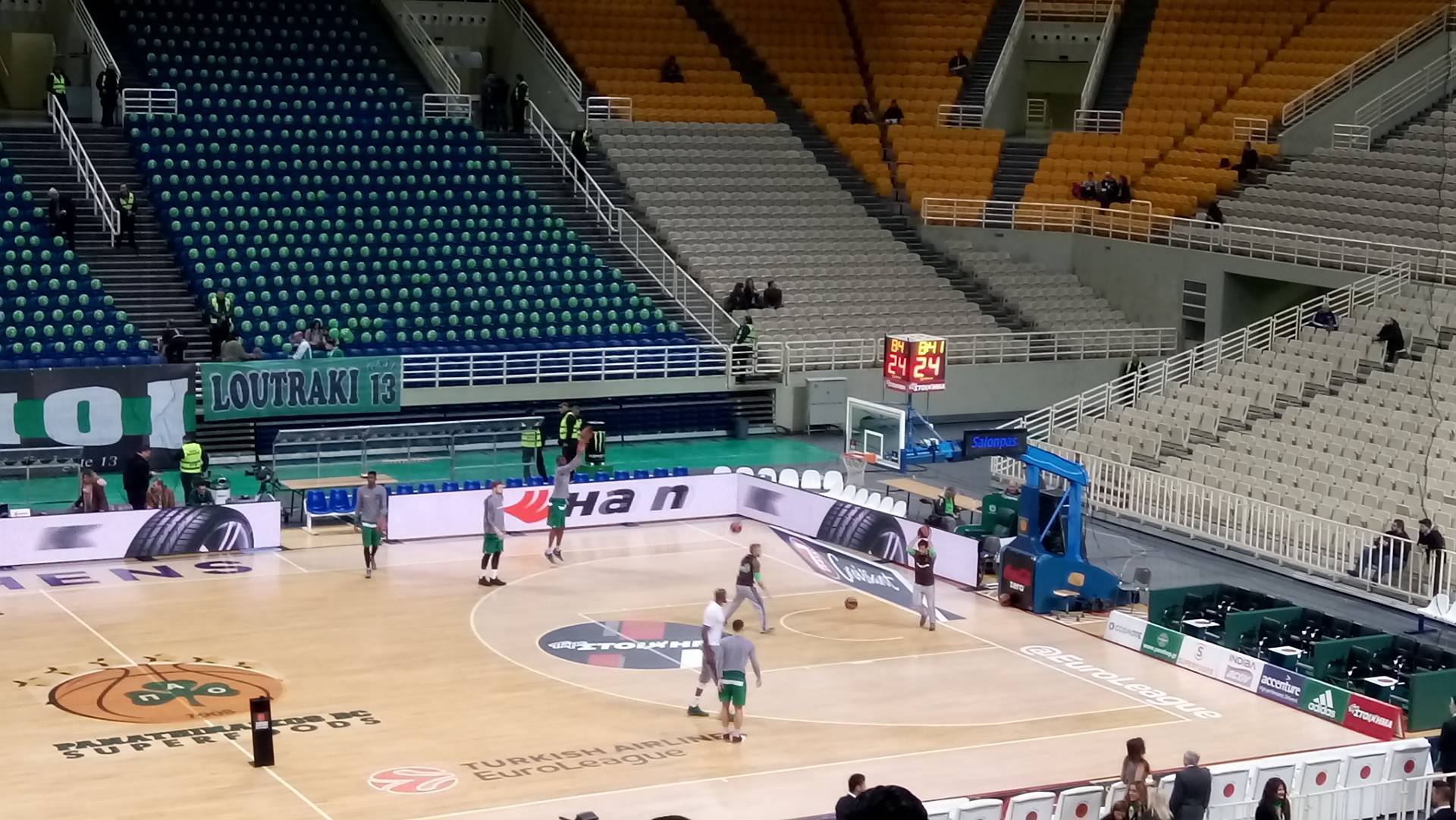 Τα πρώτα σουτ στο ΟΑΚΑ (pics)