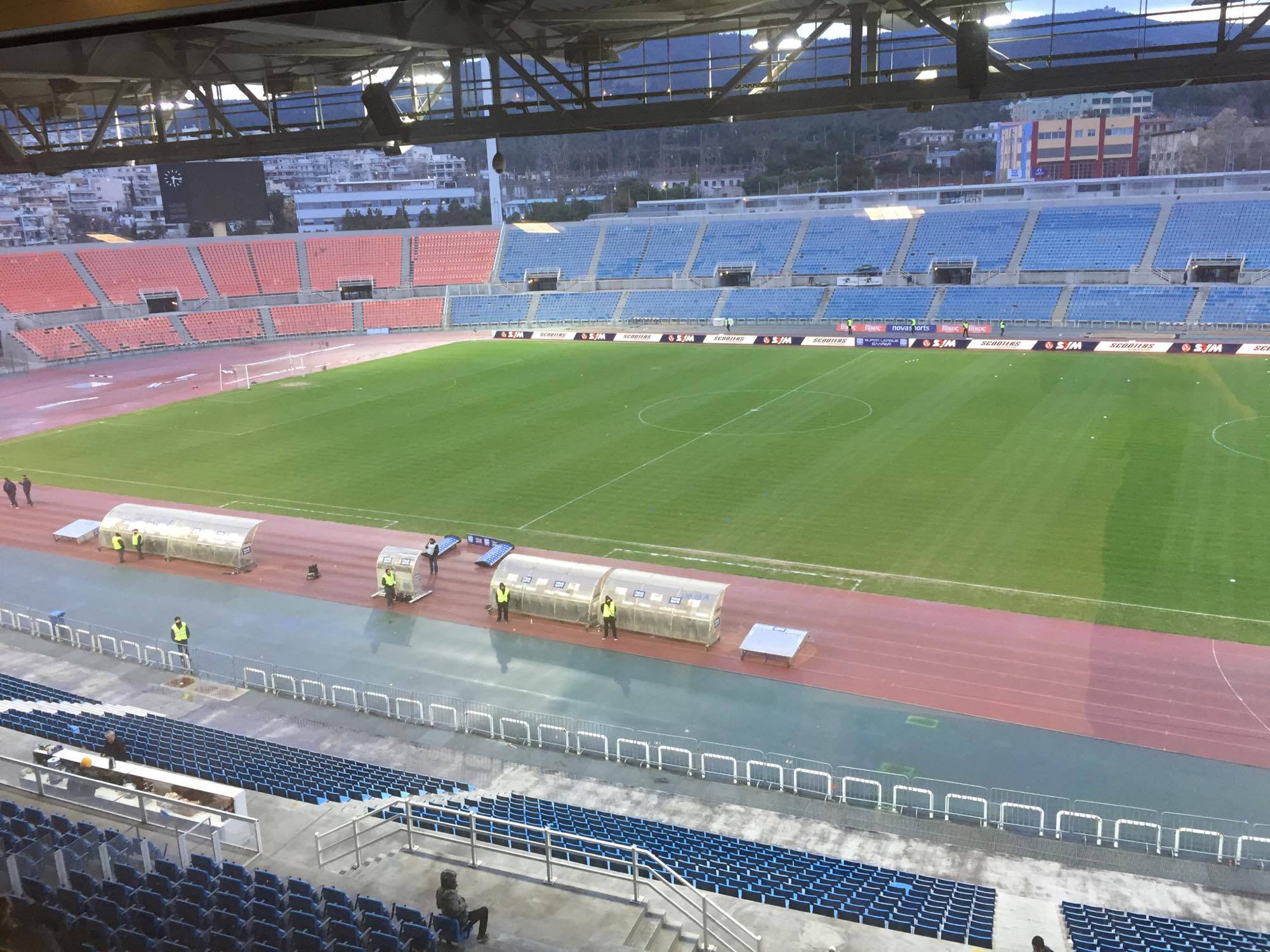 Προς το παρόν... καλός ο αγωνιστικός χώρος (pics)