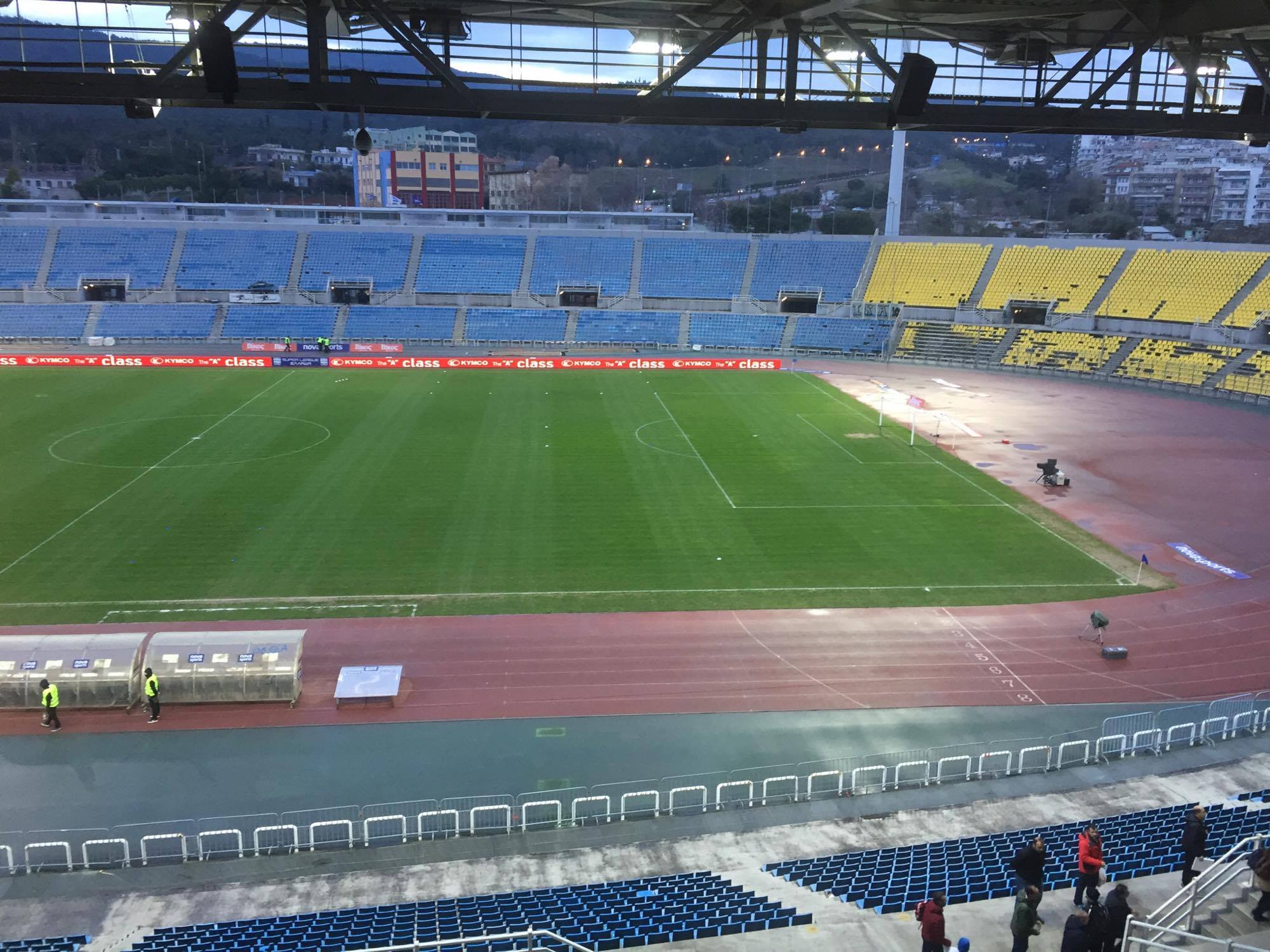 Προς το παρόν... καλός ο αγωνιστικός χώρος (pics)