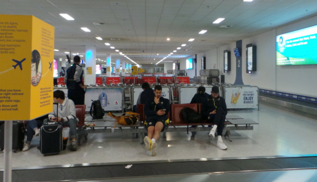 Έφτασε Αθήνα η Φενέρ (pics)