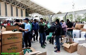 Χαμός έξω από το ΟΑΚΑ (pic)