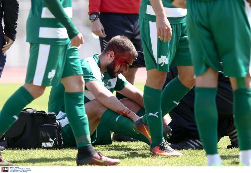 Σοκαριστικός τραυματισμός για παίκτη του Παναθηναϊκού (pics)