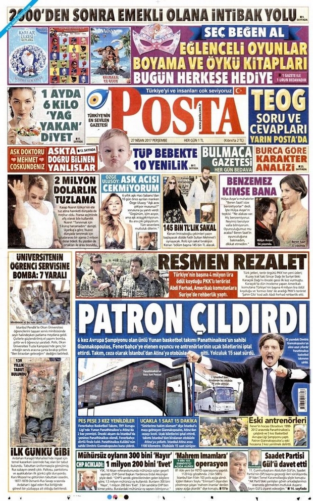 Πρώτο θέμα στην Τουρκία ο Γιαννακόπουλος (pics)