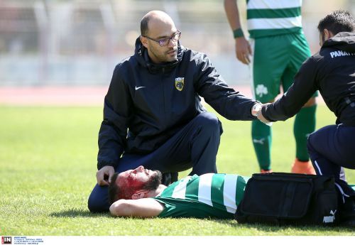 Σοκαριστικός τραυματισμός για παίκτη του Παναθηναϊκού (pics)