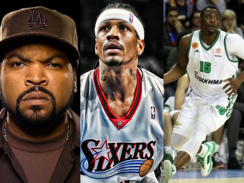 Παίζει μπάσκετ με Άιβερσον και Ice Cube πρώην "πράσινος" NBAer!
