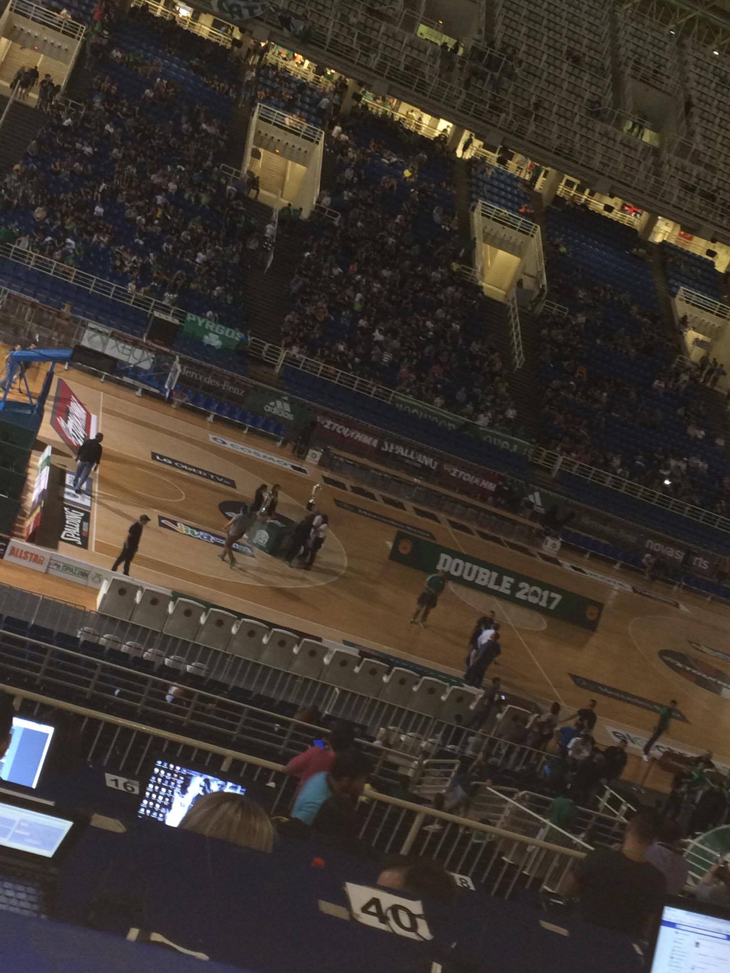 Οι πρώτες εικόνες από το ΟΑΚΑ (pics)