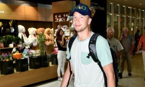 Ο Λεκαβίτσιους με τη... φανέλα του Παναθηναϊκού (pics)