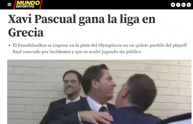 Γράφουν για Πασκουάλ στην Ισπανία! (pics)