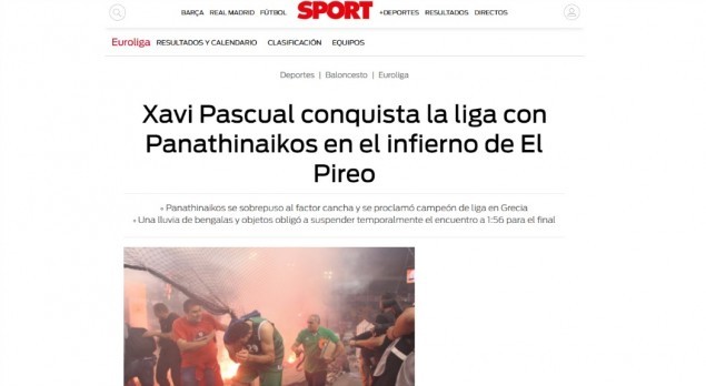 Γράφουν για Πασκουάλ στην Ισπανία! (pics)