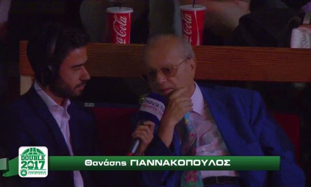 Η ανακούφιση του Θ. Γιαννακόπουλου