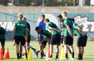 "Κλικς" από την τελευταία προπόνηση πριν τη... μάχη! (pics)