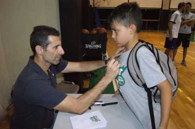 Ο Κώστας Κεραμιδάς στο summer camp της Pao Bc Academy