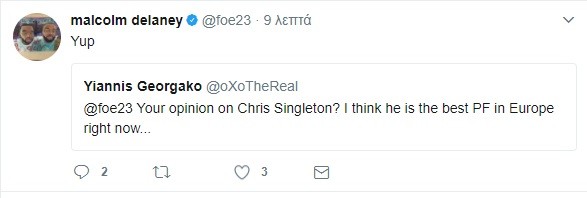 Αποθέωσε Σίνγκλετον ο Ντιλέινι (pic)