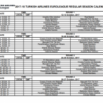 Το πρόγραμμα του Εξάστερου στην Ευρωλίγκα