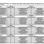 Το πρόγραμμα του Εξάστερου στην Ευρωλίγκα