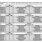Το πρόγραμμα του Εξάστερου στην Ευρωλίγκα