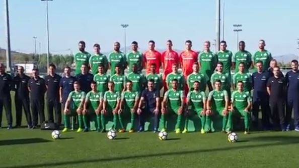 Backstage από την επίσημη φωτογράφιση του Παναθηναϊκού! (vid)