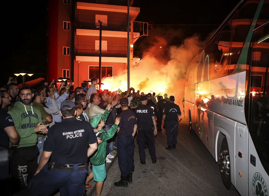 Η υποδοχή στο Αγρίνιο σε κλικς (pics)