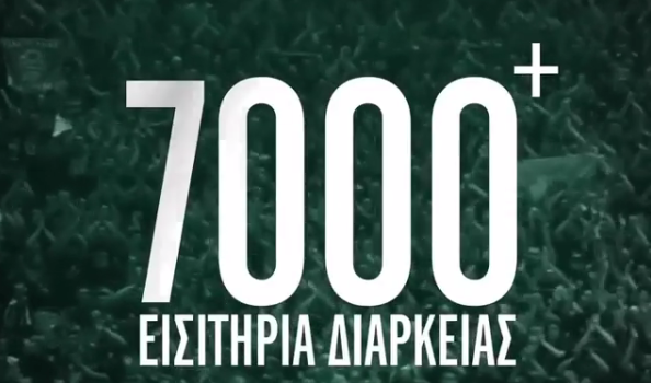 Το "ευχαριστώ" στον κόσμο για τα διαρκείας! (vid)