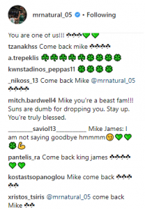 "Έπεσε" το instagram του Τζέιμς για την... επιστροφή! (pics)