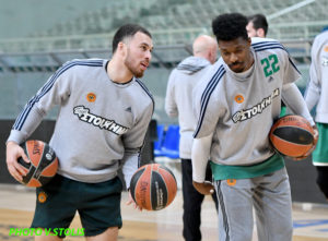 Με... κέφι η τελευταία προπόνηση πριν τον Ολυμπιακό! (pics)