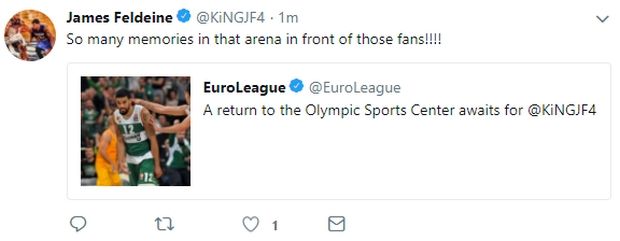 Το ξεχωριστό σxόλιο του Φελντέιν για την επιστροφή στο ΟΑΚΑ! (pic)