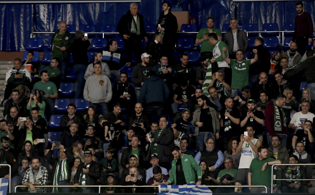 Έτσι έζησαν το ματς με τη Μάλαγα οι φίλοι του Παναθηναϊκού (vid)