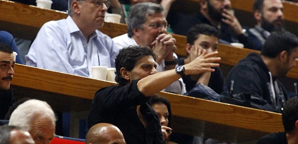 Οι αντιδράσεις του Δ. Γιαννακόπουλου στο ΟΑΚΑ (pics)