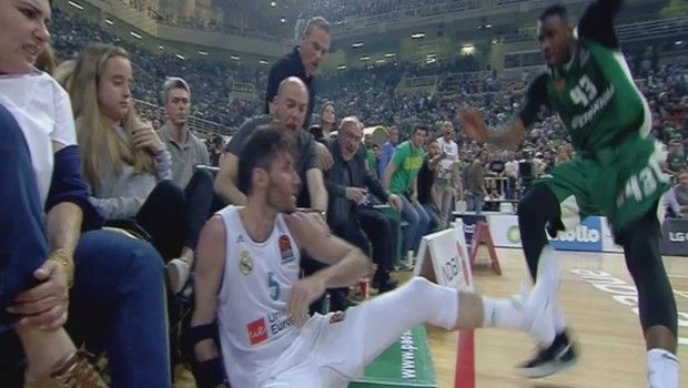 Κλώτσησε τον Θανάση ο Ρούντι, αποβλήθηκε ο Σίνγκλετον (pic)