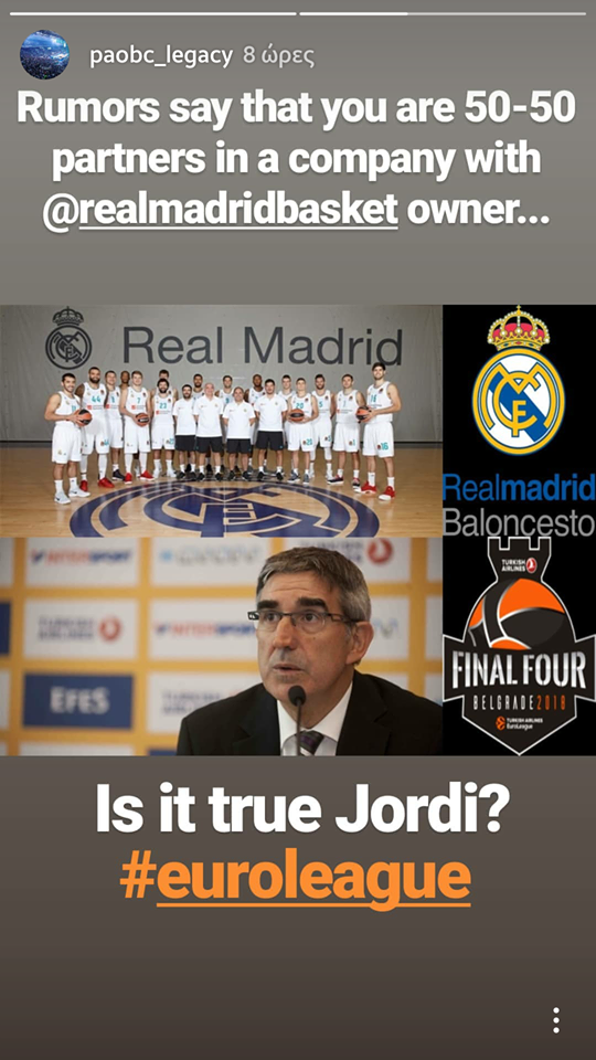 «Είναι αλήθεια Τζόρντι;»