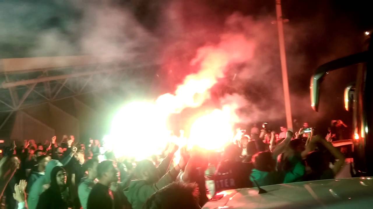 Υποδοχή της αποστολής στο ΟΑΚΑ - Το σύνθημα που δόνησε την ατμόσφαιρα