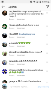 Μαζικό ντου φιλάθλων του Παναθηναϊκού στο προφίλ του Ράντολφ - Το νέο «πράσινο» hashtag των οπαδών (pics)