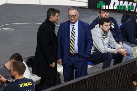 Στο ΟΑΚΑ ο Δ. Γιαννακόπουλος - Τα είπε με τη Δώρα Παντελή (pics)