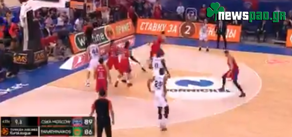 ΚΛΑΜΑ! Η αντίδραση Ρωσίδας στο τρίποντο-παράταση του Καλάθη (pic)