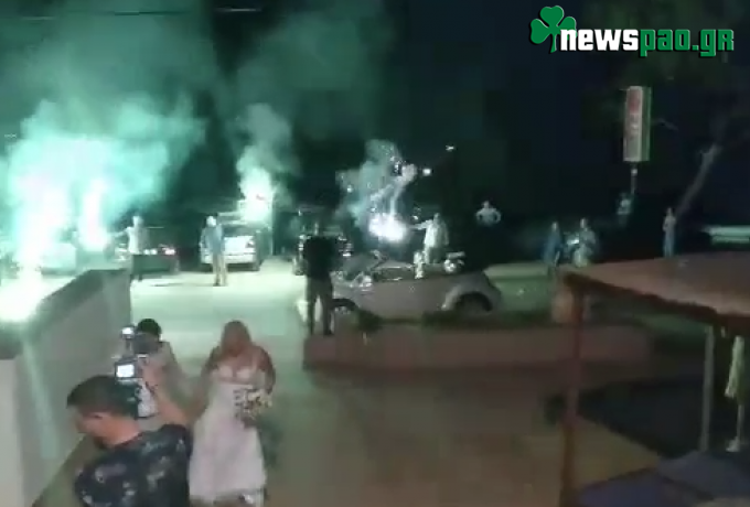 Χαμός σε γάμο με συνθήματα του Παναθηναϊκού (pic, vid)