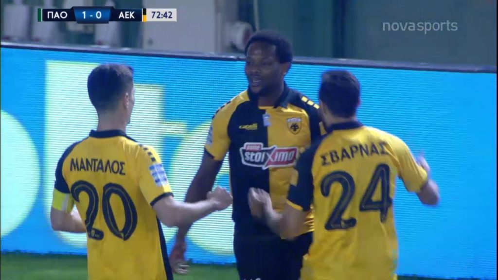 Λάθος του Χουάνκαρ, ισοφαρίζει η ΑΕΚ (vid)