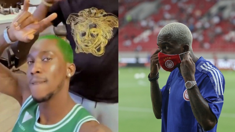 Έπος: Το νέο «7άρι» του Ολυμπιακού φόρεσε το Τριφύλλι και έβαψε πράσινα τα μαλλιά του!