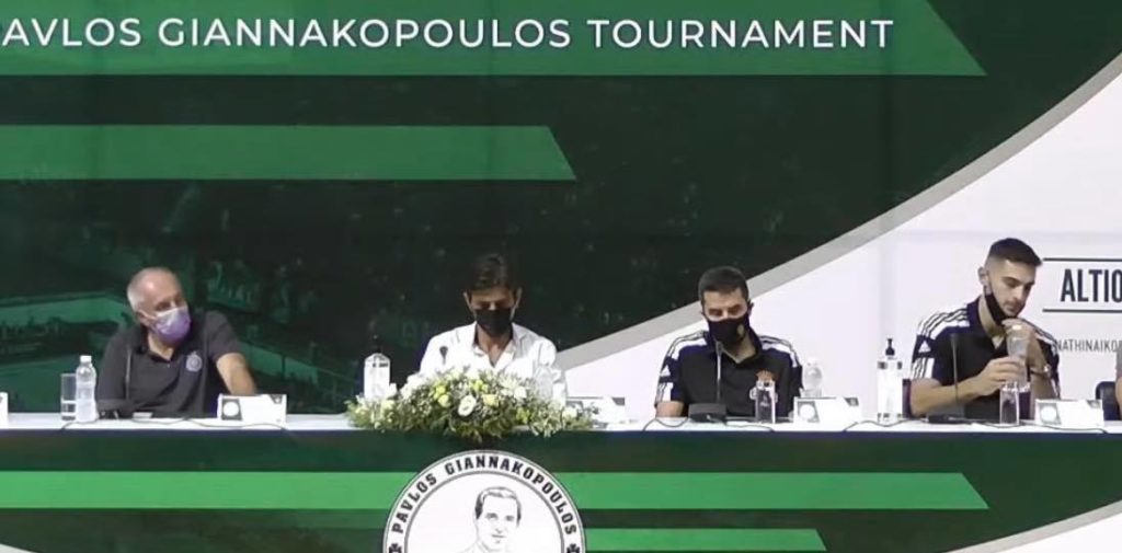 Στο ίδιο τραπέζι Ομπράντοβιτς - Γιαννακόπουλος!