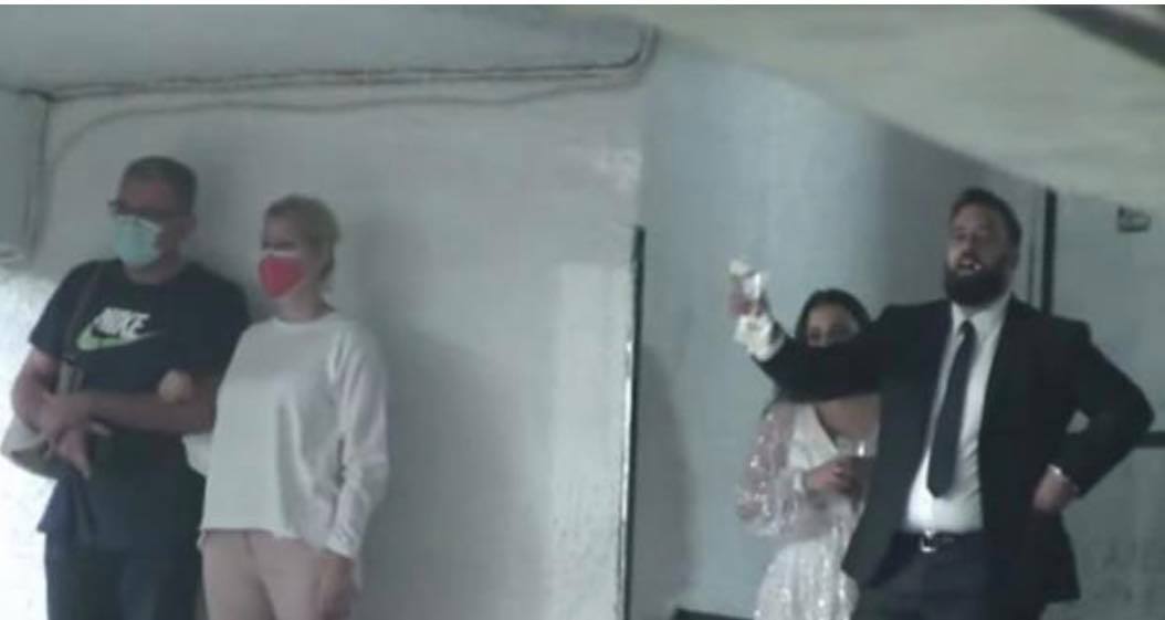 Παντρεύτηκε και πήγε αμέσως να δει τον Παναθηναϊκό!